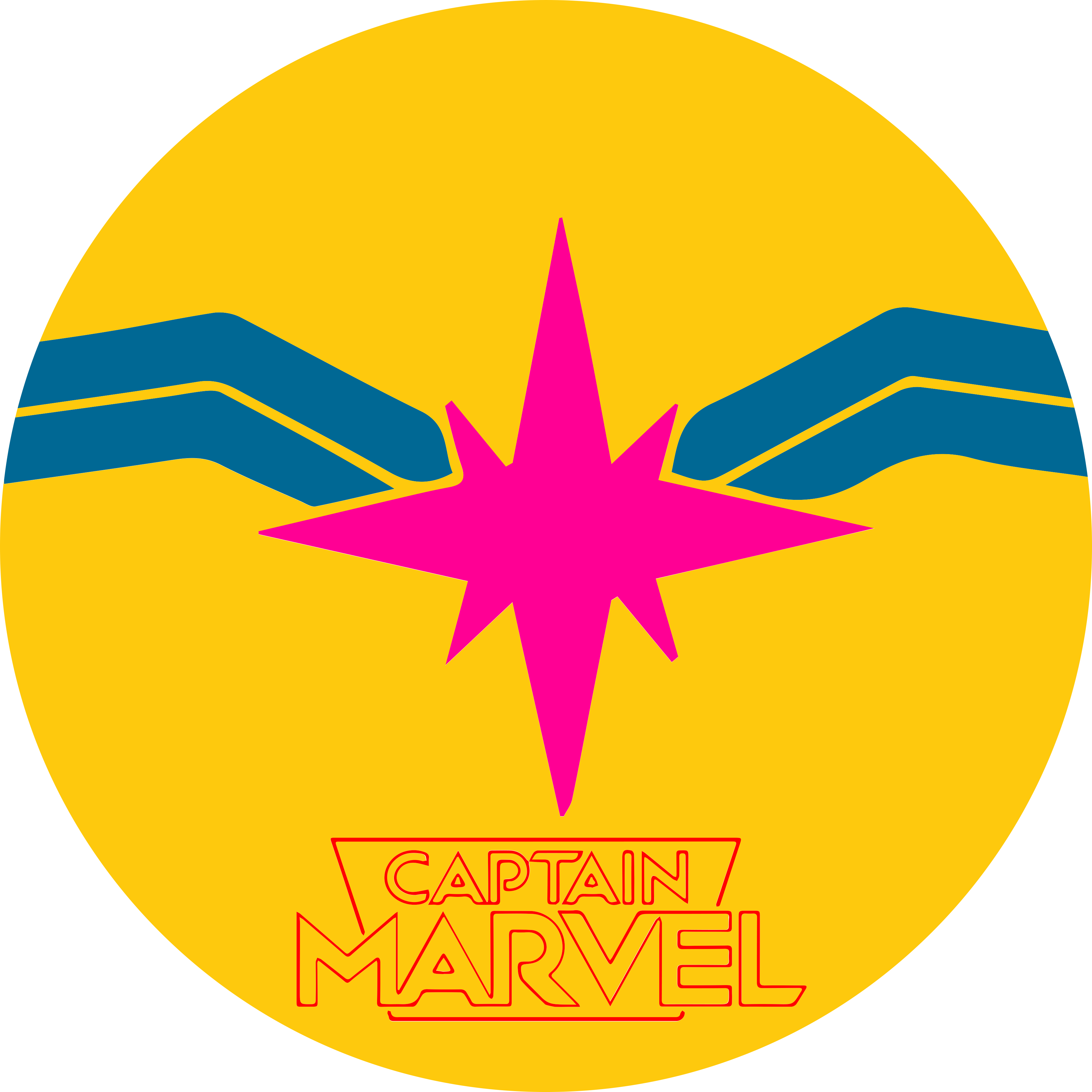 Captain Marvel 16 Laser Cut Svg File Free Vectors